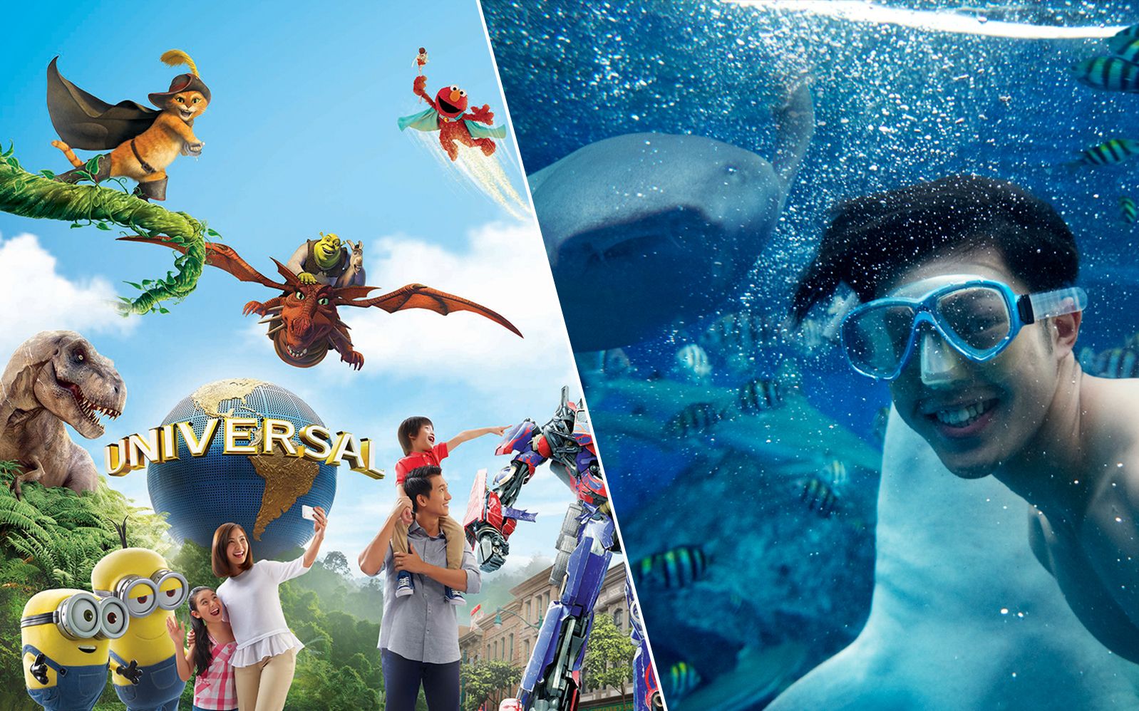 Imagen del tour: Combo: entradas para Universal Studios Singapore + S.E.A. Aquarium™ + Adventure Cove Waterpark™