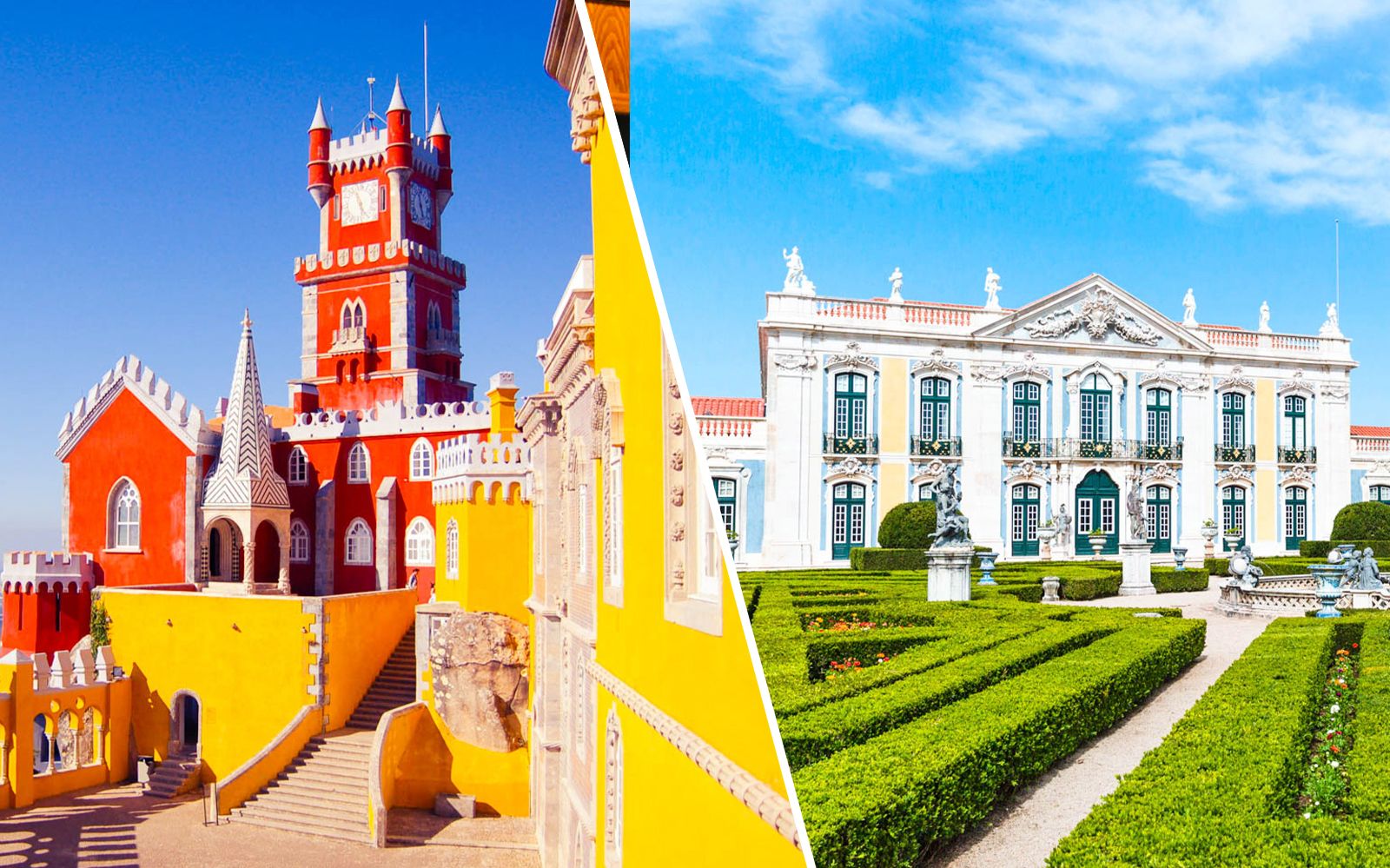 Imagen del tour: Combo: Palacio Nacional de Sintra y Palacio Nacional de Queluz y jardines
