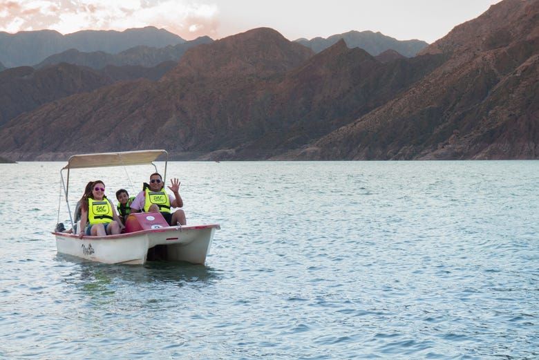 Imagen del tour: Alquiler de barca a pedales en el Dique Punta Negra