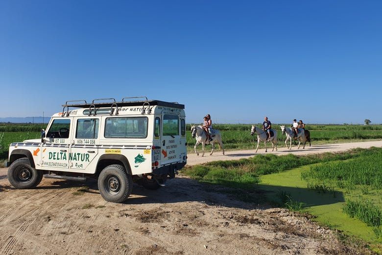 Imagen del tour: Paseo a caballo por el Delta del Ebro