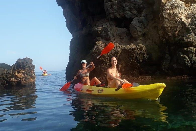 Imagen del tour: Kayak y snorkel en la playa de La Rijana