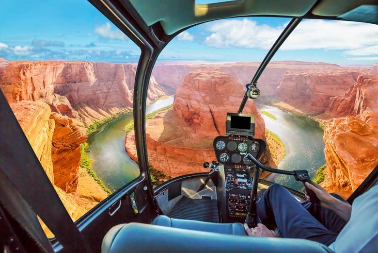 Imagen del tour: Entrada al Gran Cañón + Paseo en helicóptero y barco