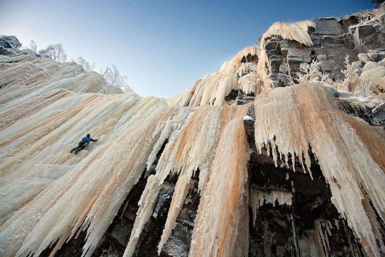 Imagen del tour: Escalada en hielo en el cañón de Korouoma