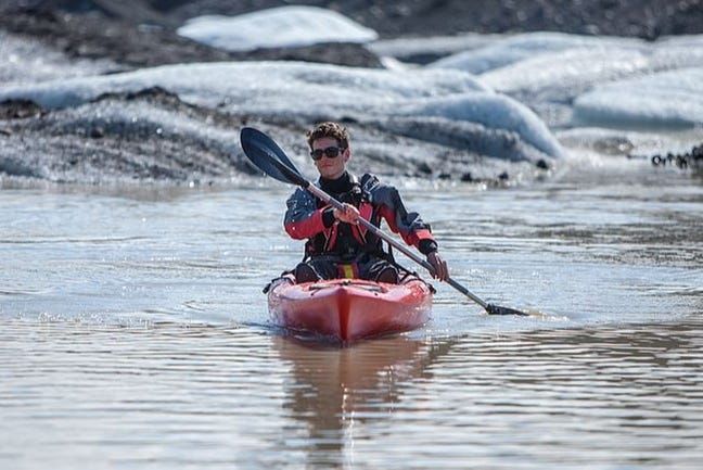Imagen del tour: Tour en kayak por el glaciar Sólheimajökull