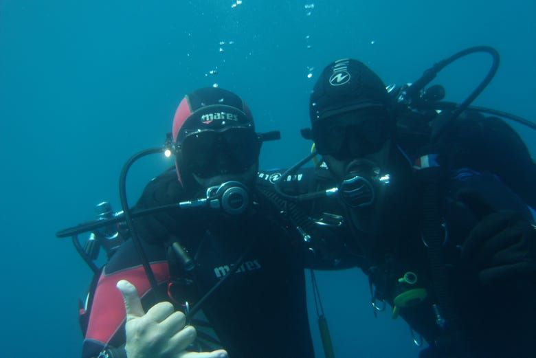 Imagen del tour: Bautismo de buceo en Polignano a Mare