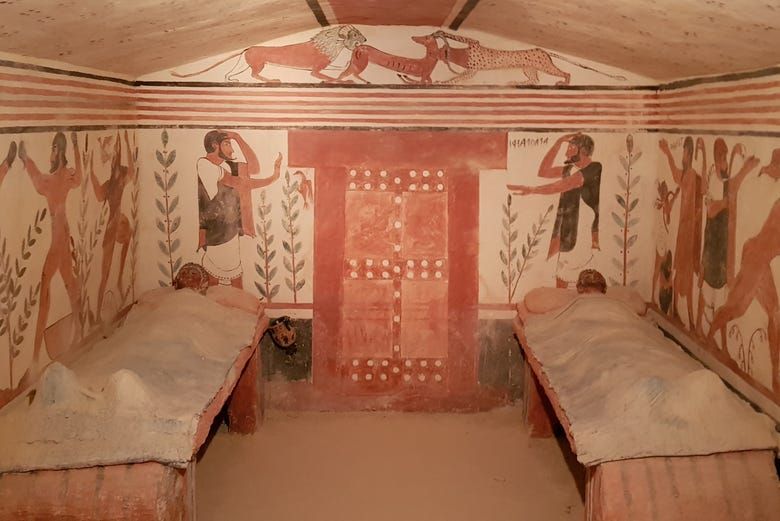 Imagen del tour: Visita guiada por Etruscopolis 