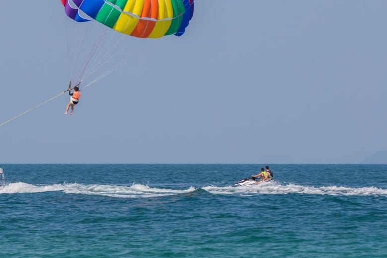 Imagen del tour: Parasailing + Moto de agua en Bahía Montego