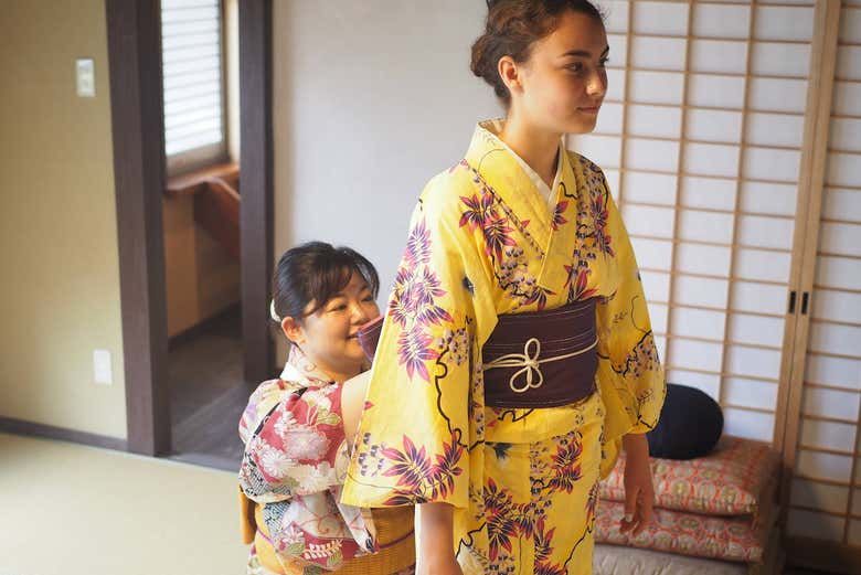 Imagen del tour: Alquiler de yukata en Miyajima