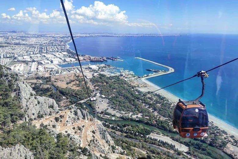 Imagen del tour: Excursión a Antalya, cascadas Düden y teleférico Tünektepe