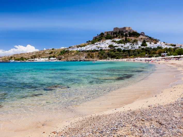 Imagen del tour: Rodas: Excursión en barco a Lindos con paradas para nadar