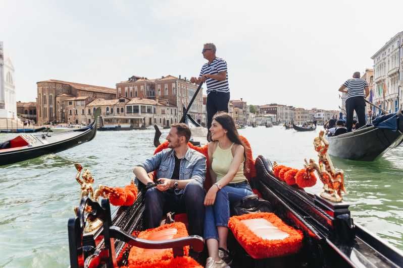 Imagen del tour: Gran Canal de Venecia: góndola con app de comentarios