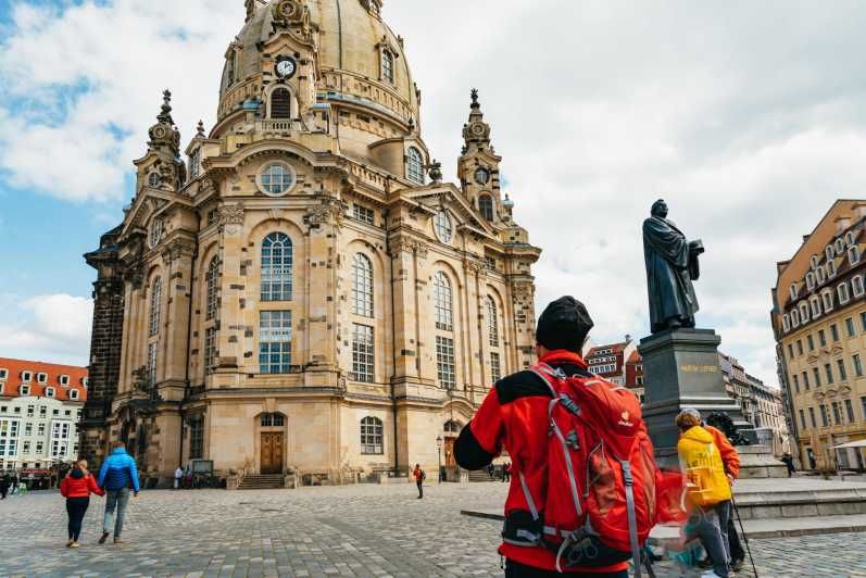 Imagen del tour: Dresde: Paseo guiado por la ciudad con una taza de café