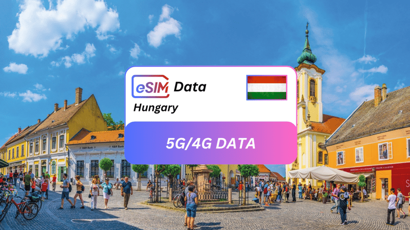 Imagen del tour: Szentendre: Plan de datos eSIM sin fisuras en Hungría para viajeros