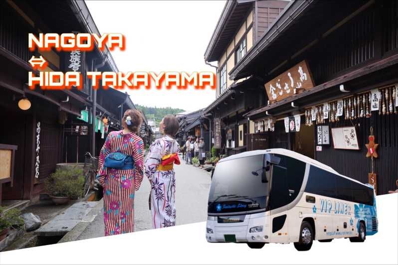 Imagen del tour: Tour en autobús de ida y vuelta de Nagoya a Takayama