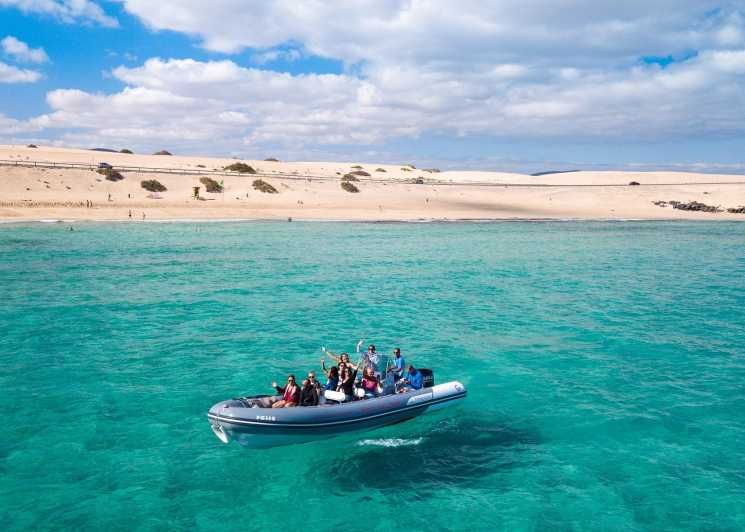 Imagen del tour: Fuerteventura: Billete de ida y vuelta en lancha rápida a la Isla de Lobos