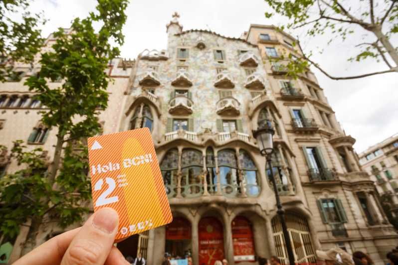 Imagen del tour: Barcelona: tarjeta de transporte público Hola Barcelona
