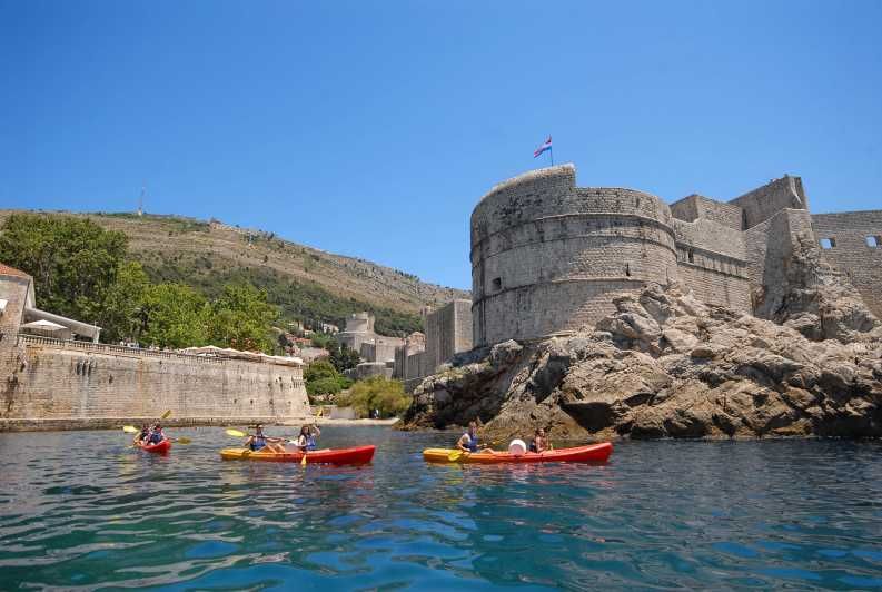 Imagen del tour: Dubrovnik: tour guiado en kayak con aperitivo