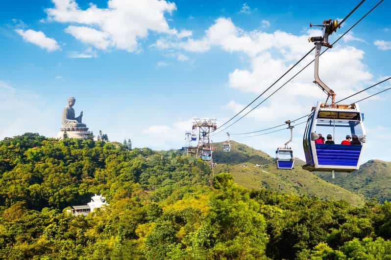 Imagen del tour: Isla Lantau: barco y teleférico NP360 o pase de 1 día Tai O