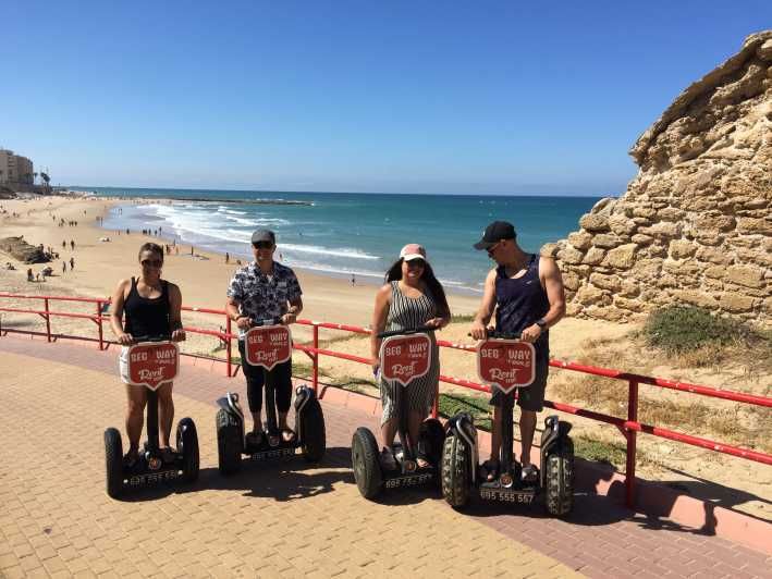Imagen del tour: Cádiz: 1,5 horas de playa y fotos en Segway