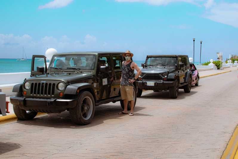 Imagen del tour: Safari en Jeep por Cozumel con comida en la playa y snorkel