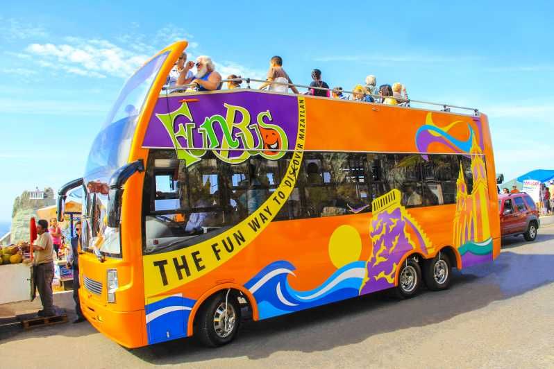 Imagen del tour: Mazatlán: autobús panorámico, acantilados y tour a pie