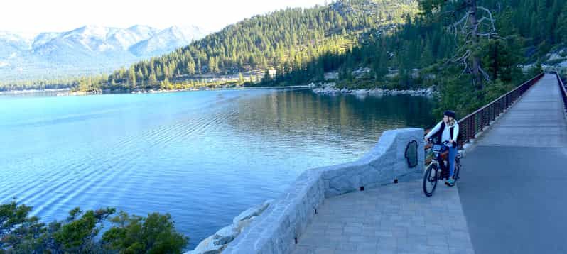 Imagen del tour: Lago Tahoe: Recorrido Autoguiado en Bicicleta Eléctrica por el Sendero de la Costa Este