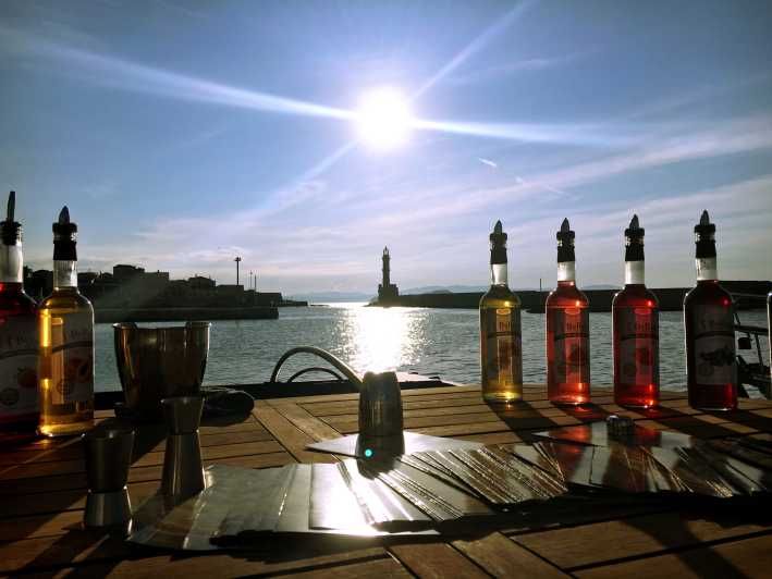 Imagen del tour: Chania: tour de vino, comida y puesta de sol con cena de 3 platos
