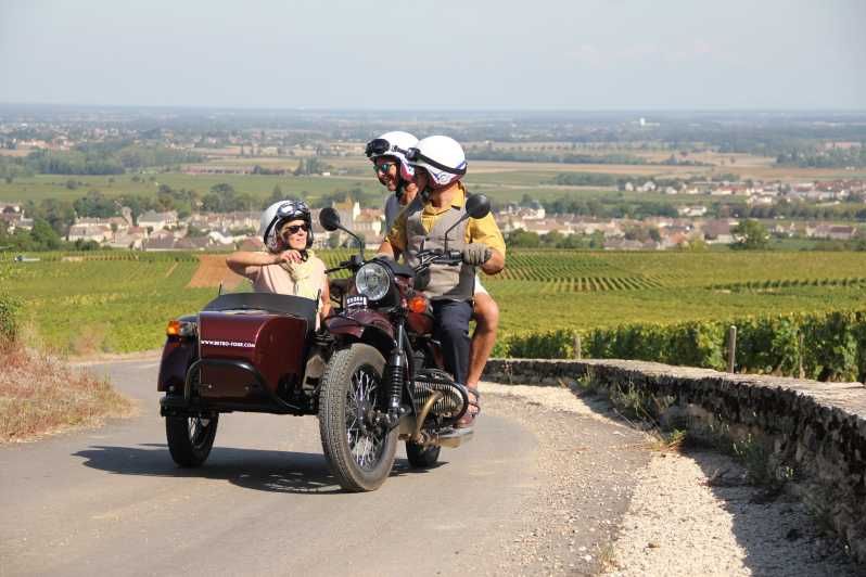 Imagen del tour: Meursault: Recorrido por los viñedos en moto con sidecar