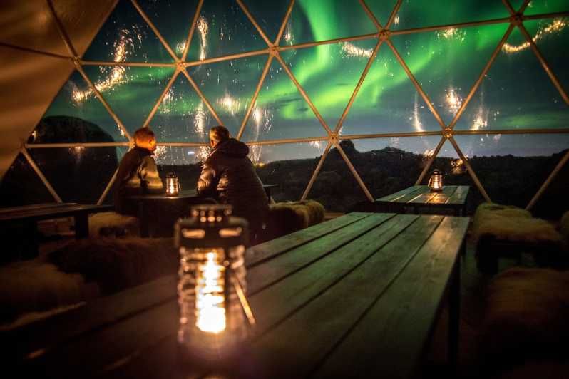 Imagen del tour: Aurora Basecamp: tour de observación nocturna de la aurora boreal