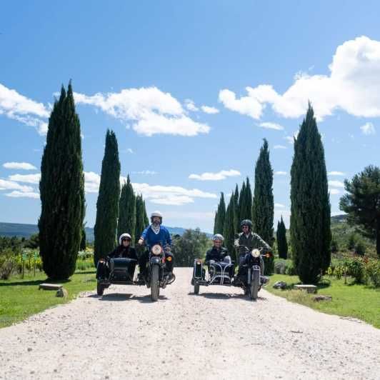 Imagen del tour: Aix-en-Provence: Ruta del Vino o la Cerveza en Sidecar de Motocicleta