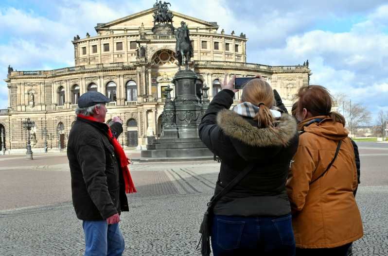 Imagen del tour: Dresde: Paseo guiado por la ciudad con una taza de café