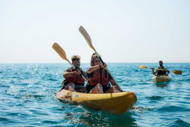 Imagen del tour: Vilanova i la Geltrú: Excursión guiada en kayak de 3 horas por la costa de Sitges