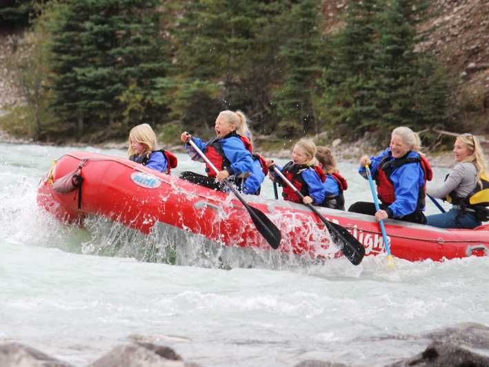 Imagen del tour: Aventura de rafting en familia en el Parque Nacional de Jasper