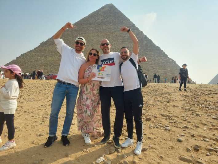Imagen del tour: Desde Port Said: Excursión de un día a las Pirámides y el Museo Egipcio