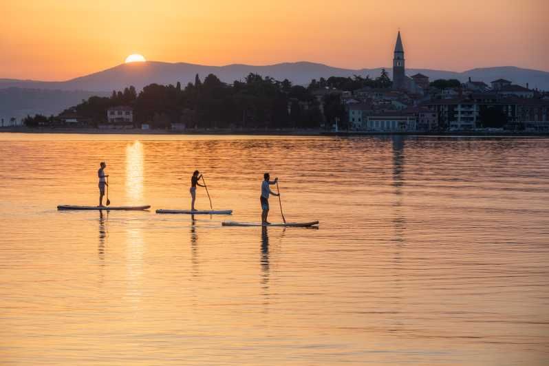 Imagen del tour: Excursión en Stand-Up Paddleboard por la costa eslovena al atardecer