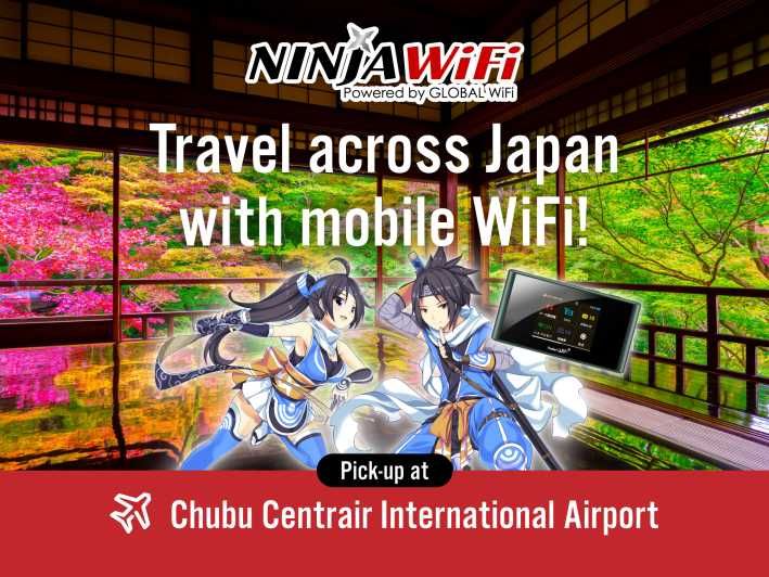 Imagen del tour: Nagoya, Japón: WiFi móvil 4G - Aeropuerto Chubu Centrair