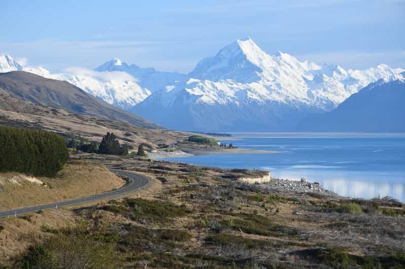 Imagen del tour: Desde Christchurch Excursión de un día al Monte Cook vía el Lago Tekapo con almuerzo