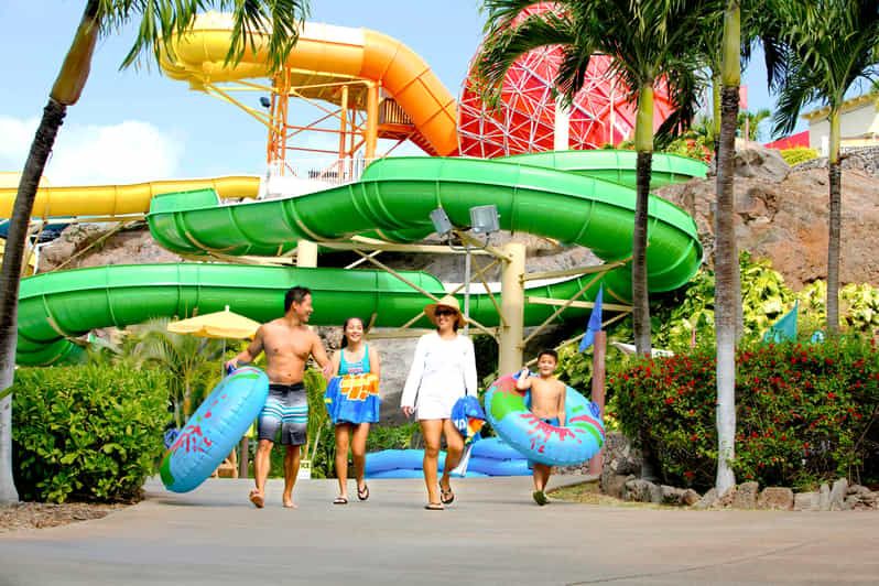 Imagen del tour: Oahu: Tirolina en el cráter del Coral y entrada a Wet 'n' Wild Hawaii