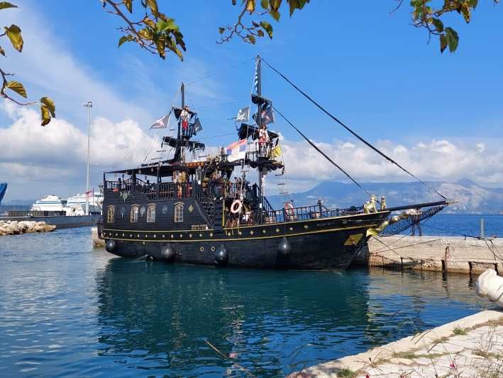 Imagen del tour: Ciudad de Corfú: Crucero costero en barco pirata