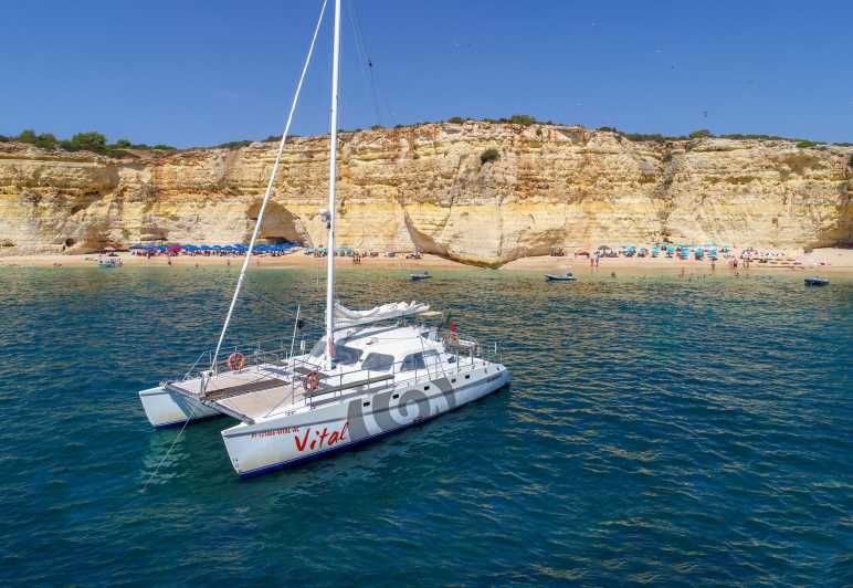 Imagen del tour: Vilamoura: Crucero turístico guiado con barbacoa en la playa y bebidas