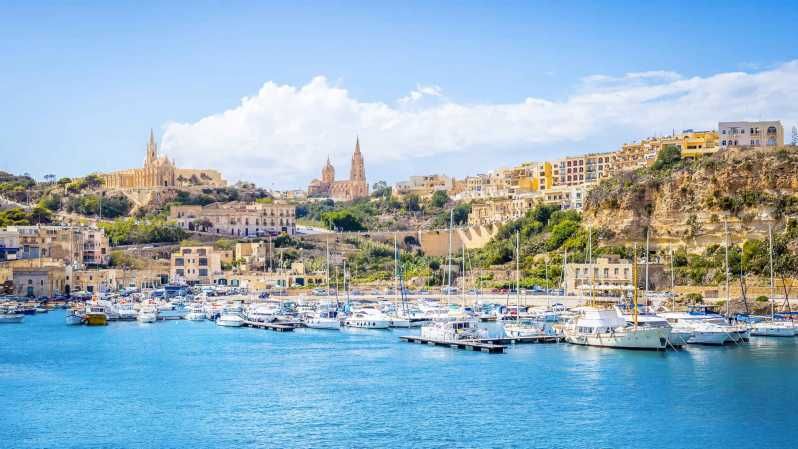 Imagen del tour: Desde Sliema: Gozo, Comino y la Laguna Azul Tour en barco y autobús
