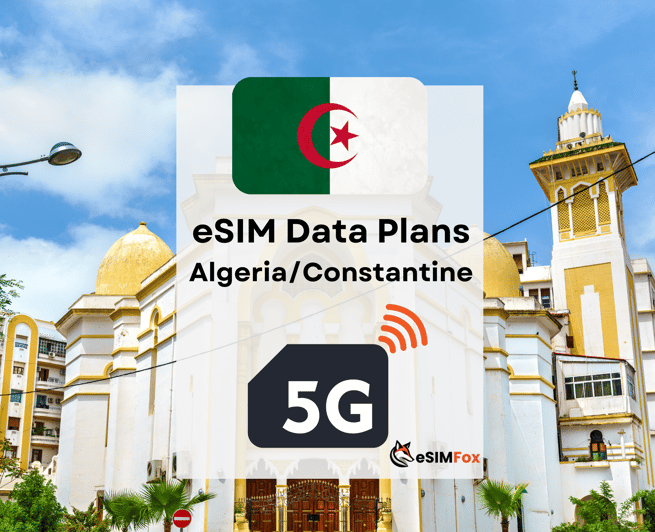 Imagen del tour: Constantine: Plan de datos de Internet eSIM para Argelia 4G/5G