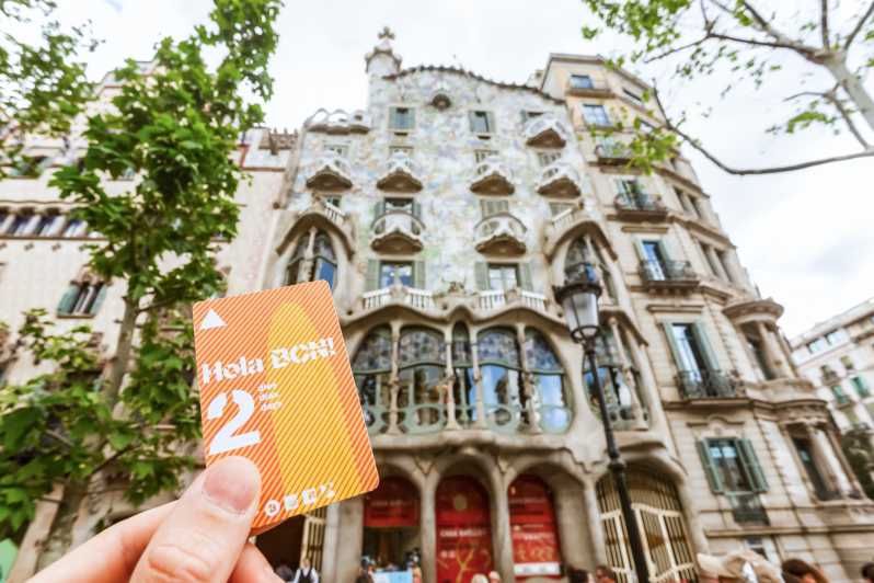 Imagen del tour: Barcelona: tarjeta de transporte público Hola Barcelona