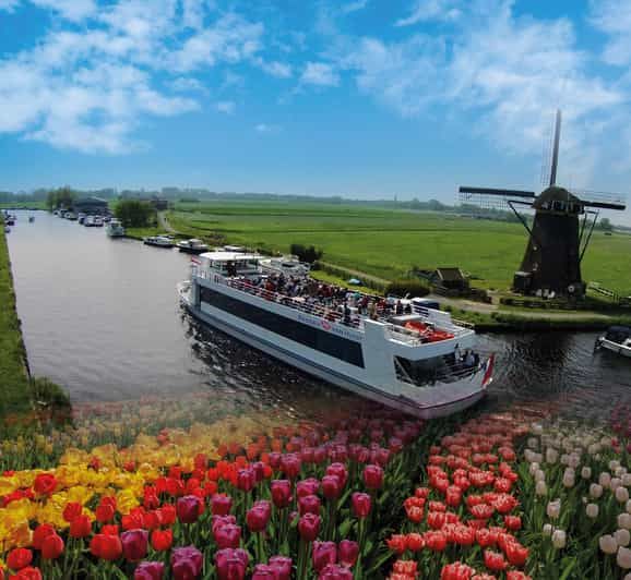 Imagen del tour: Amsterdam: Excursión a los Jardines de Keukenhof con Crucero por los Molinos de Viento