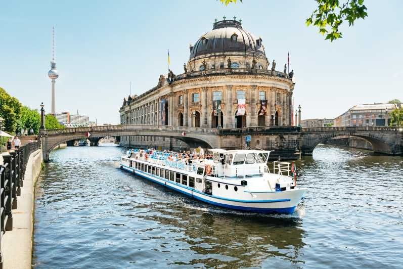 Imagen del tour: Berlín: tour de la ciudad de 1 hora en barco con plazas garantizadas