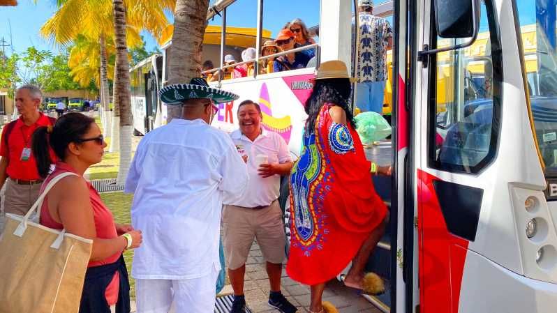 Imagen del tour: Cozumel: Hop on Hop off al estilo caribeño y escapada a la playa