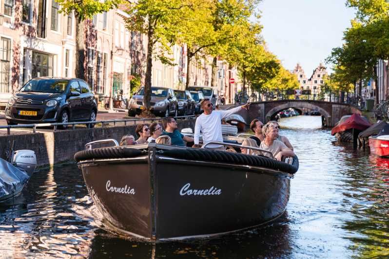 Imagen del tour: Haarlem: Tour en barco abierto por los canales del centro histórico de la ciudad