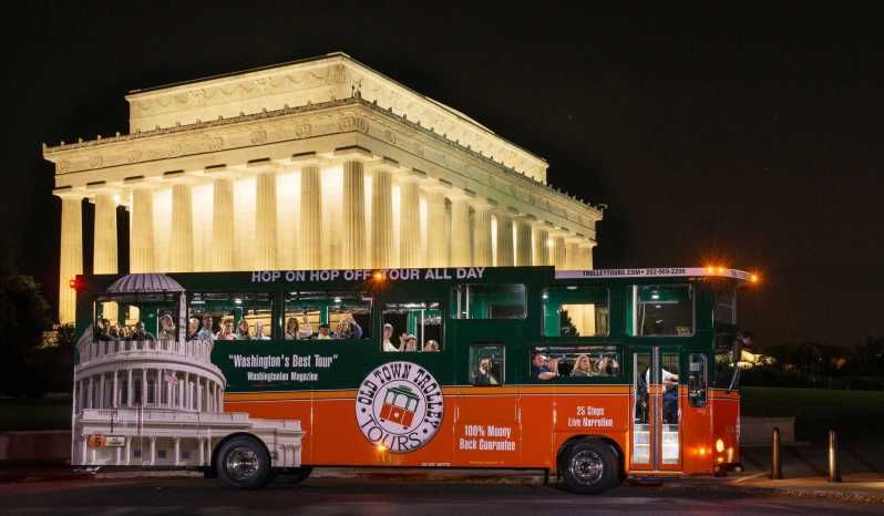 Imagen del tour: Washington D. C.: monumentos en tranvía a la luz de la luna