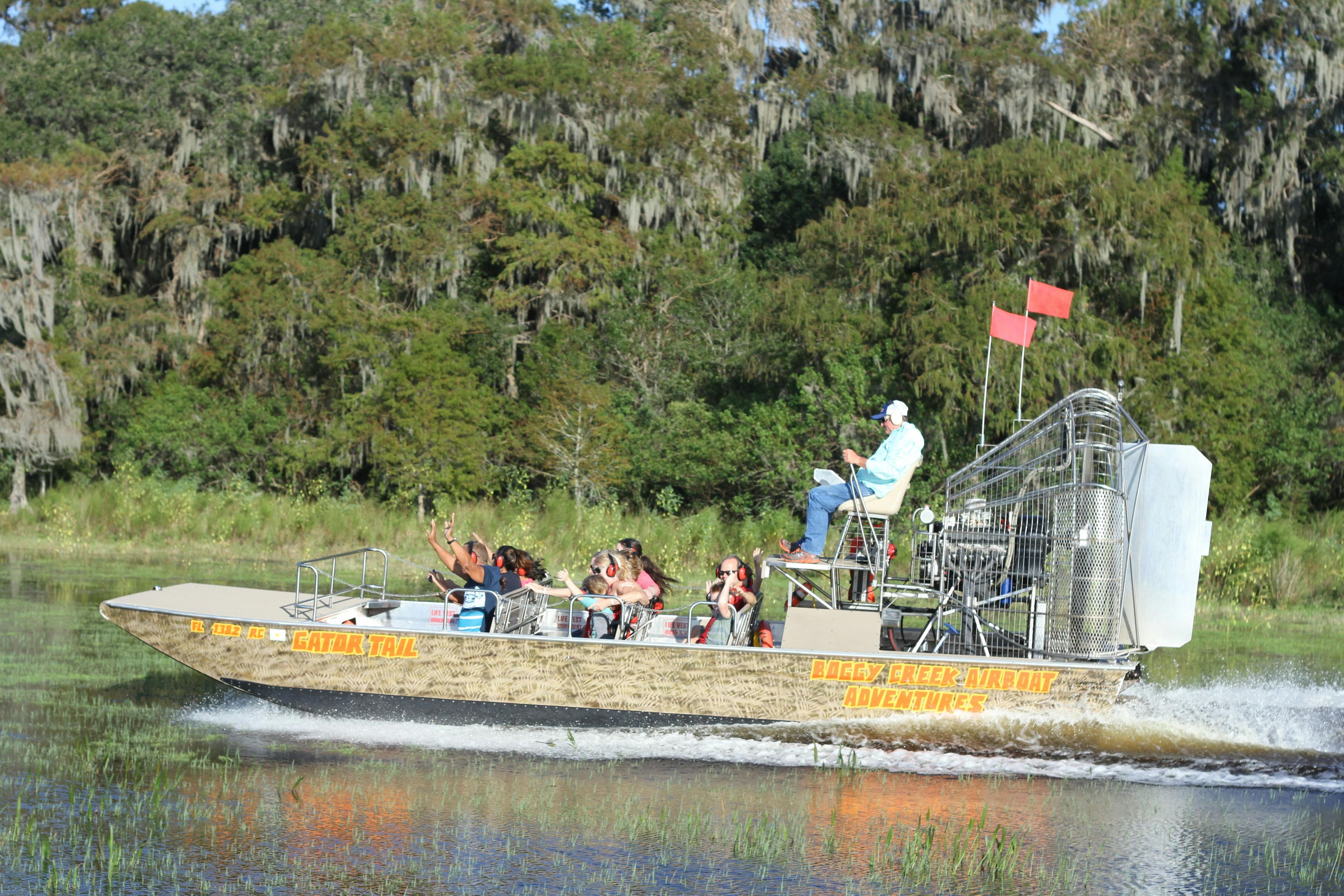 Imagen del tour: Tour privado de una hora en hidrodeslizador por los Everglades de Florida Central con entrada al parque
