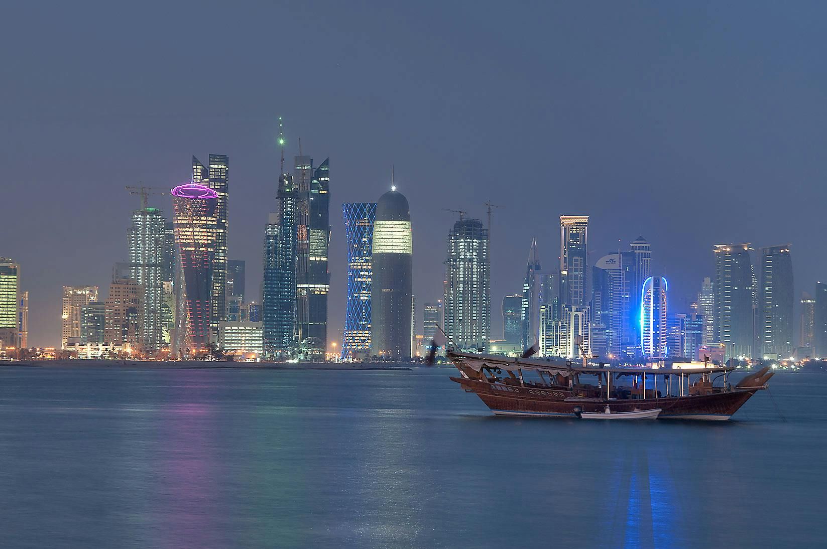 Imagen del tour: Crucero Doha Dhow de 2 horas y paseo por la cornisa